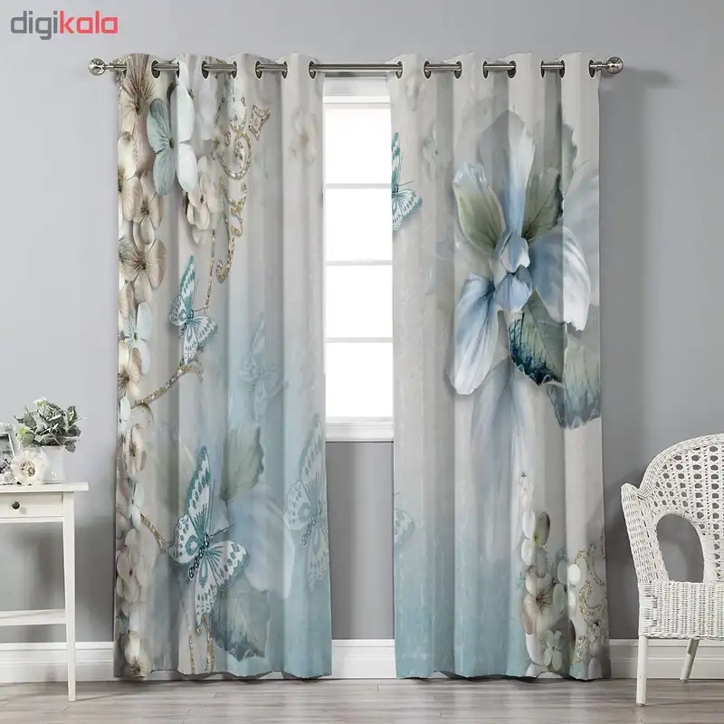 پرده نیروانا مدل pl1814 سایز 280 × 140 سانتی متر