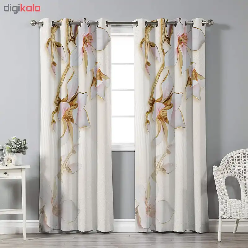 پرده نیروانا مدل pl1879 سایز 280 × 140 سانتی متر