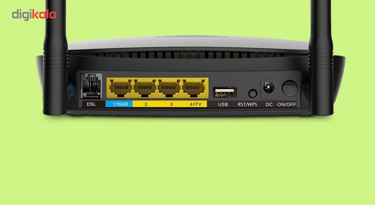 مودم روتر دو بانده بیسیم تندا ADSL2 Plus مدل D1201 main 1 6