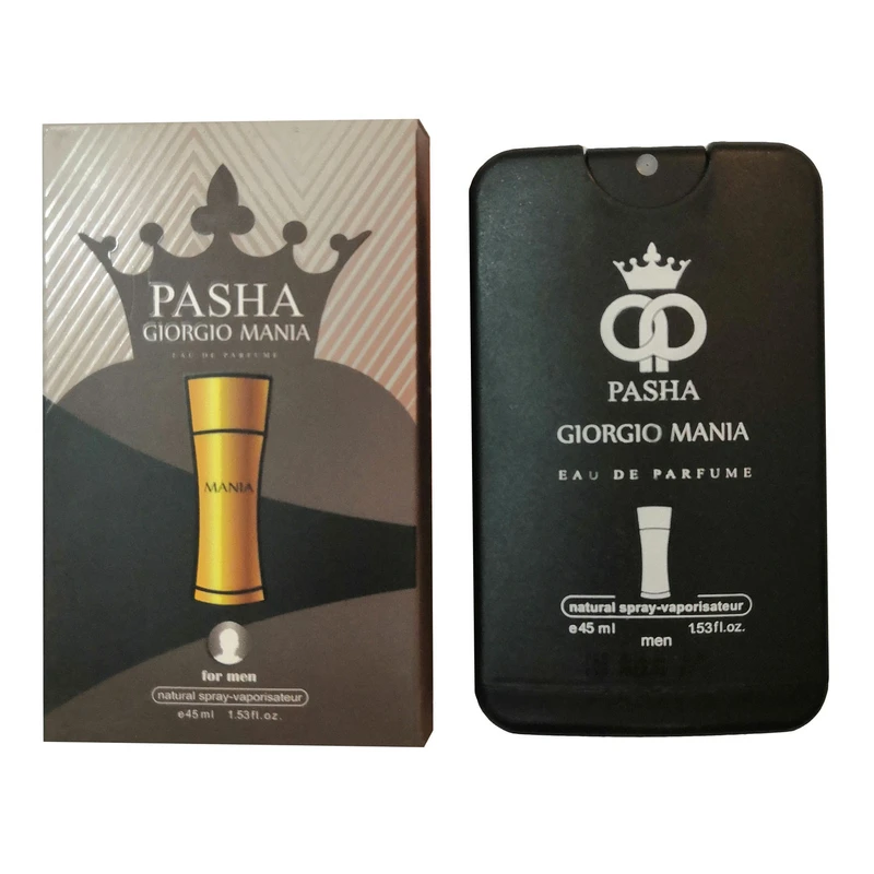 عطر جیبی مردانه پاشا مدل Giorgio Mania حجم 45 میلی لیتر