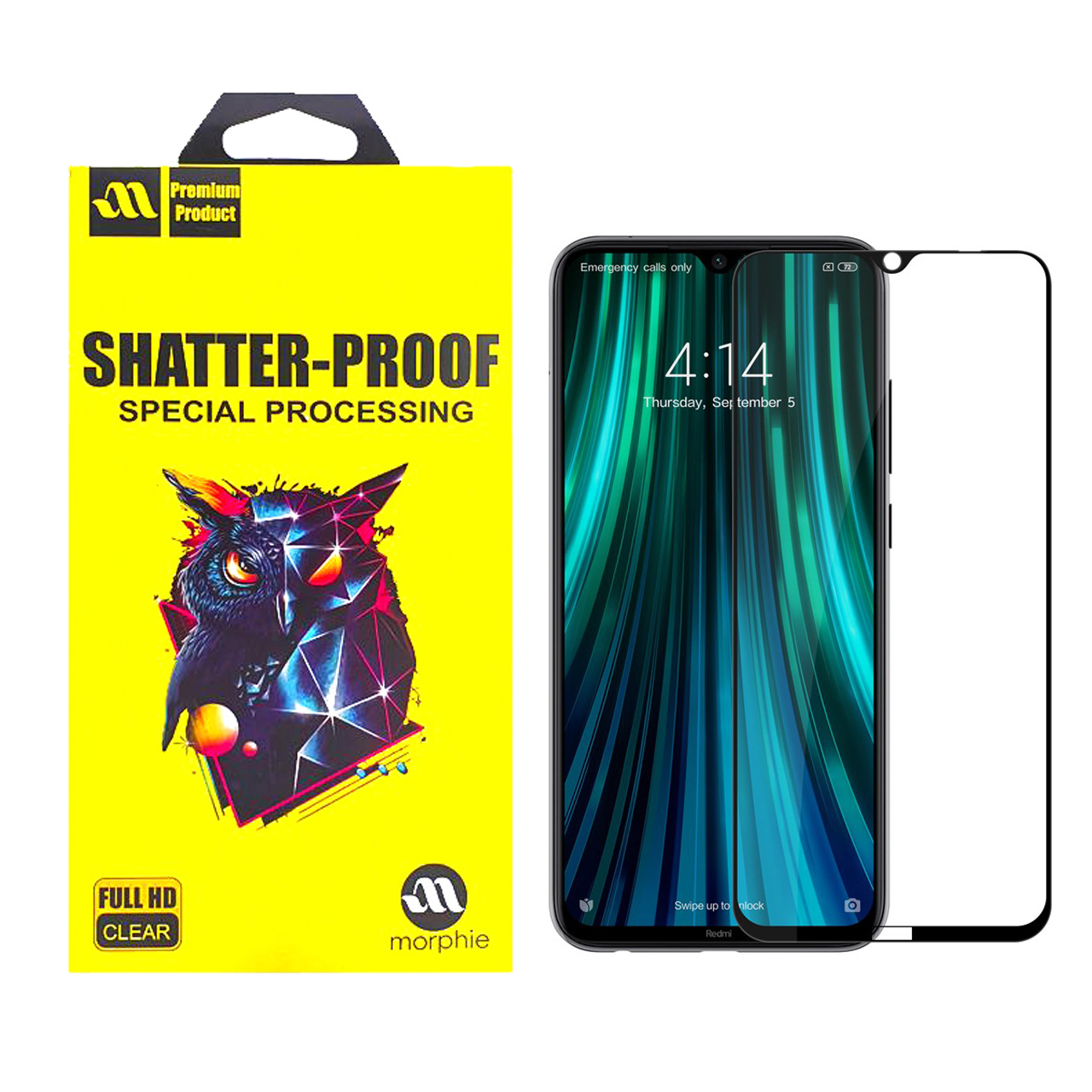 محافظ صفحه نمایش 6D مورفی مدل AR7 مناسب برای گوشی موبایل شیائومی Redmi Note8