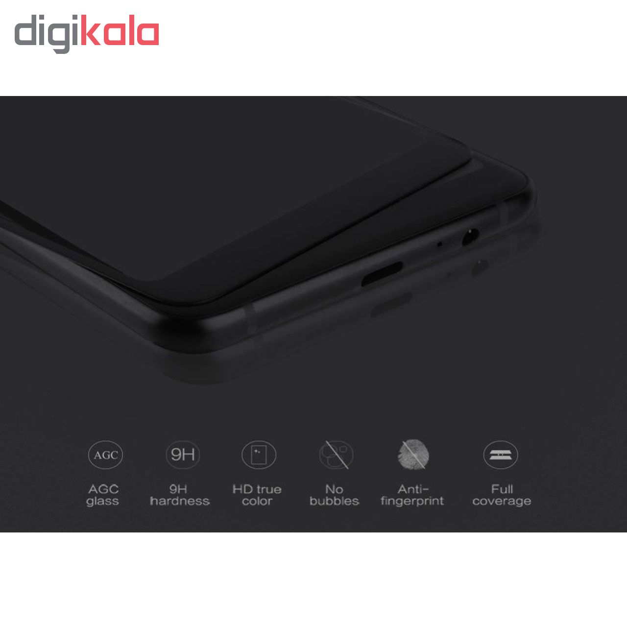 محافظ صفحه نمایش 6D مورفی مدل AR7 مناسب برای گوشی موبایل شیائومی Redmi Note8