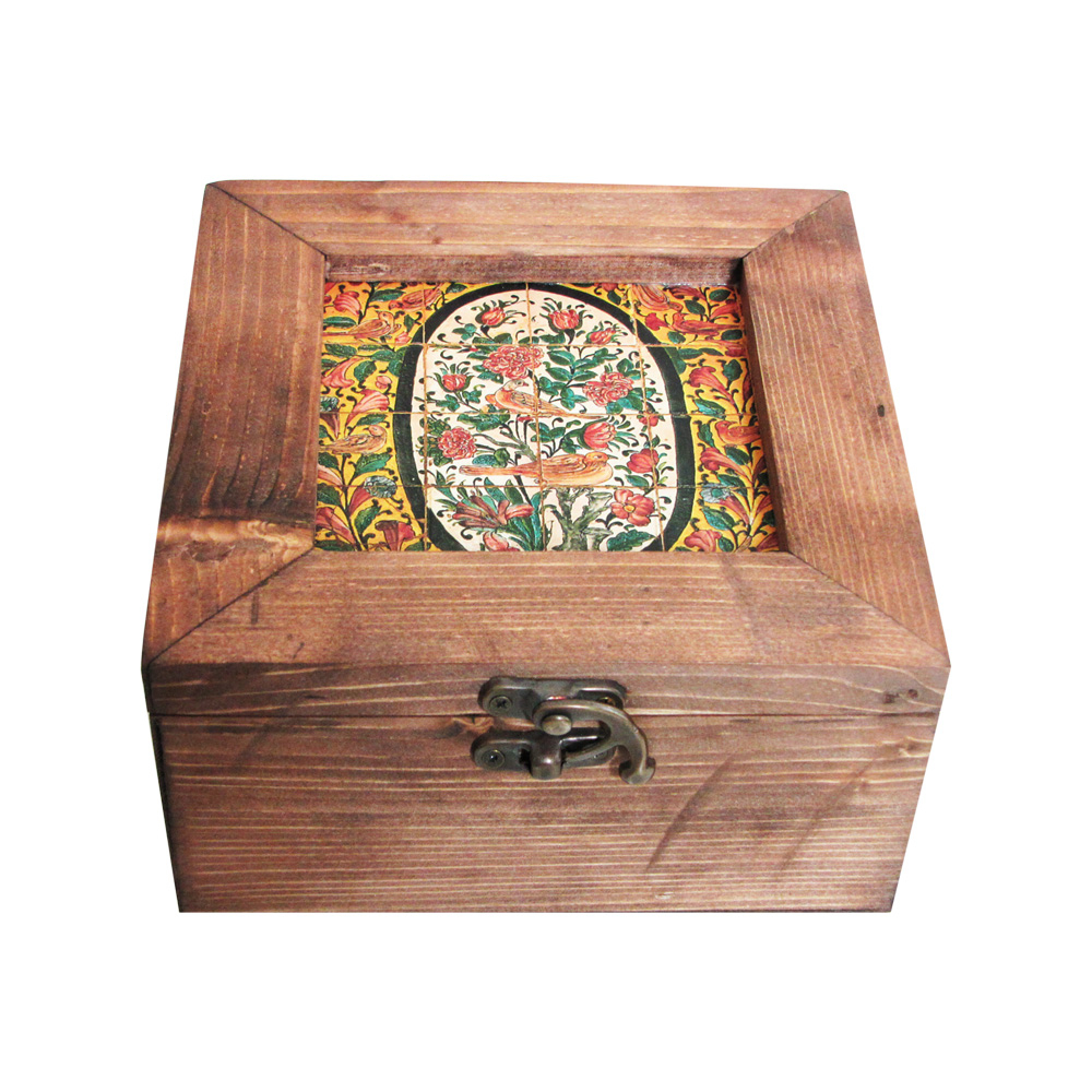 جعبه هدیه چوبی کد 101