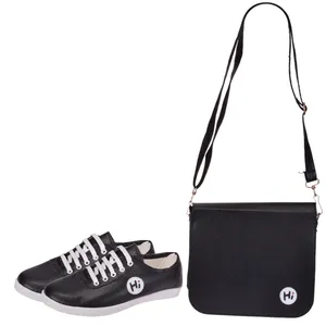 ست کیف و کفش مدل PM-Hi-Black