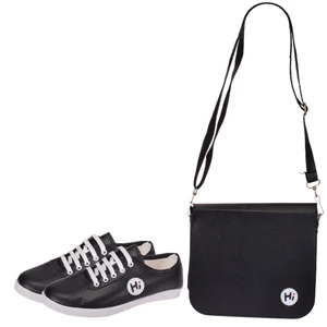 ست کیف و کفش مدل PM-Hi-Black