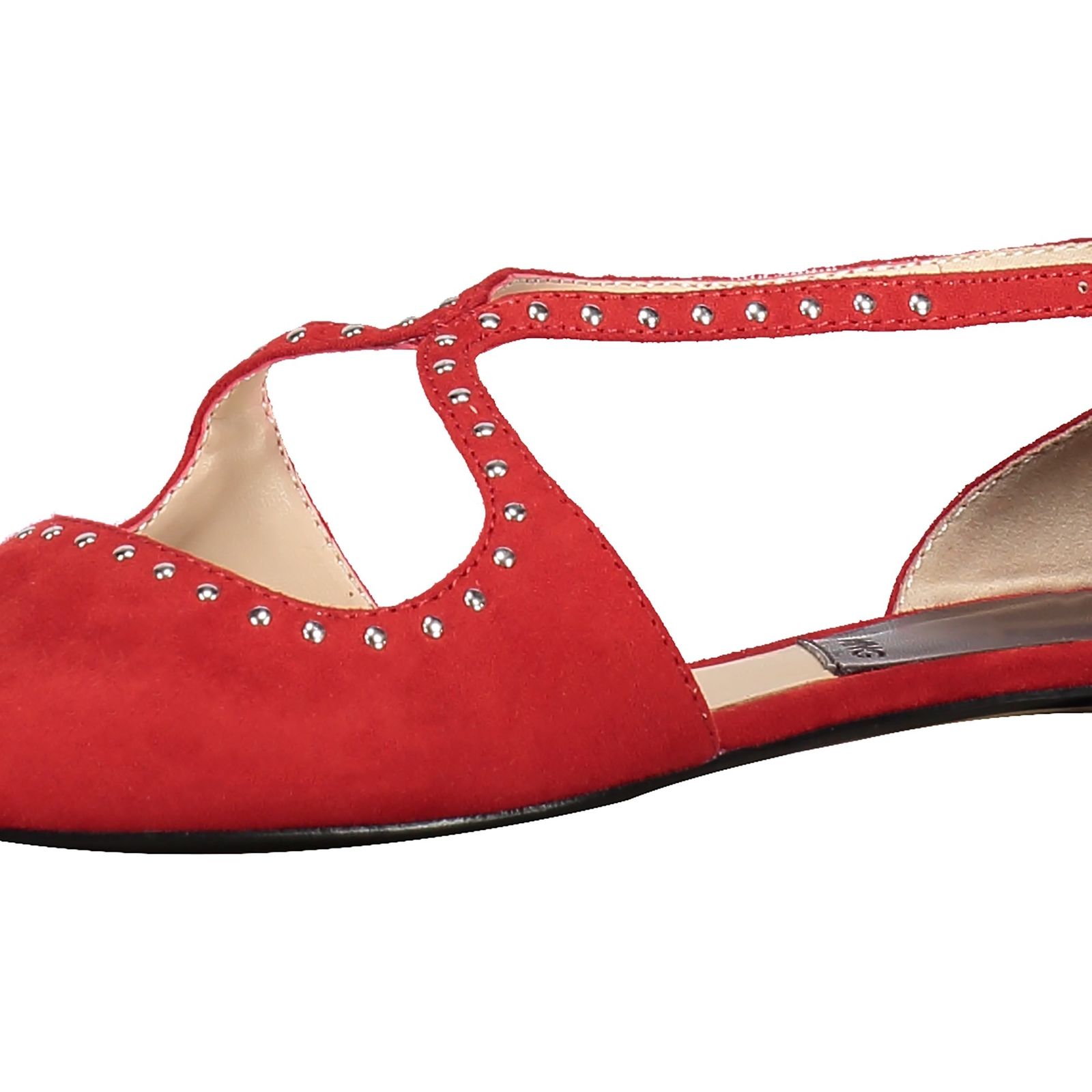 کفش تخت زنانه - مانگو - قرمز - 7
