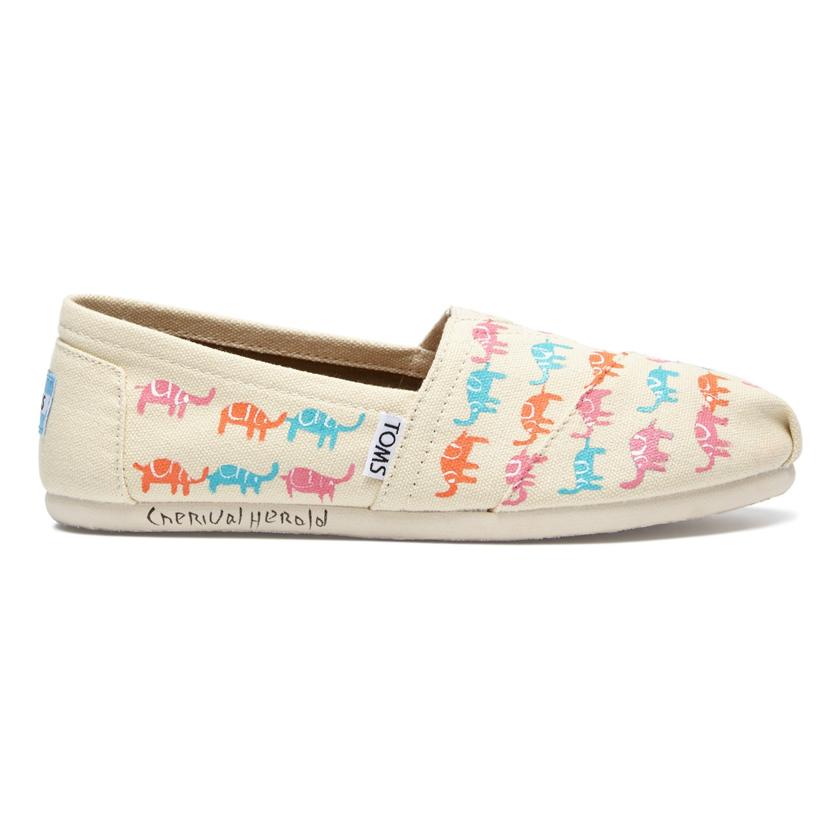 کفش تخت کتان زنانه - تامز