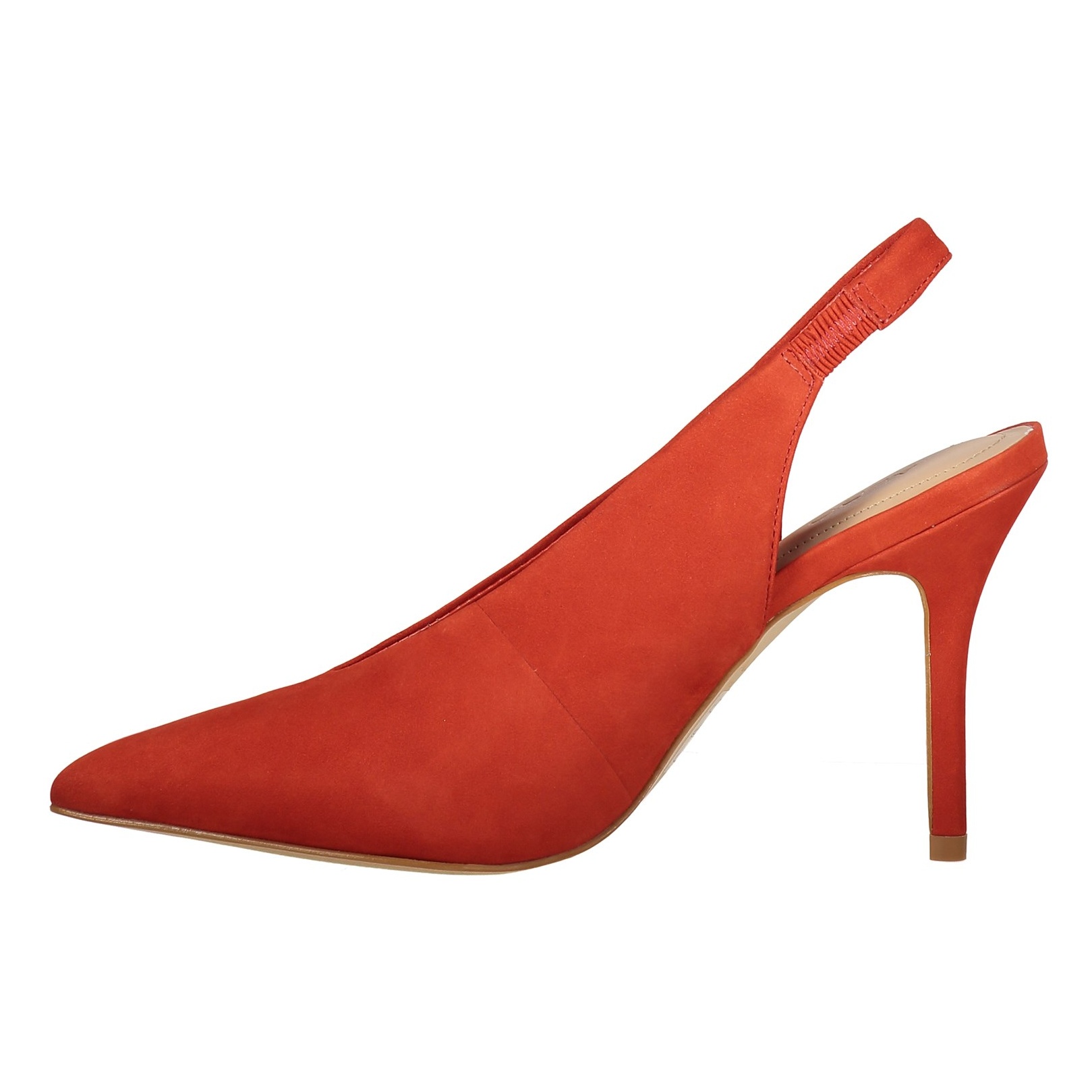 کفش نبوک پاشنه بلند زنانه - آلدو - قرمز - 3