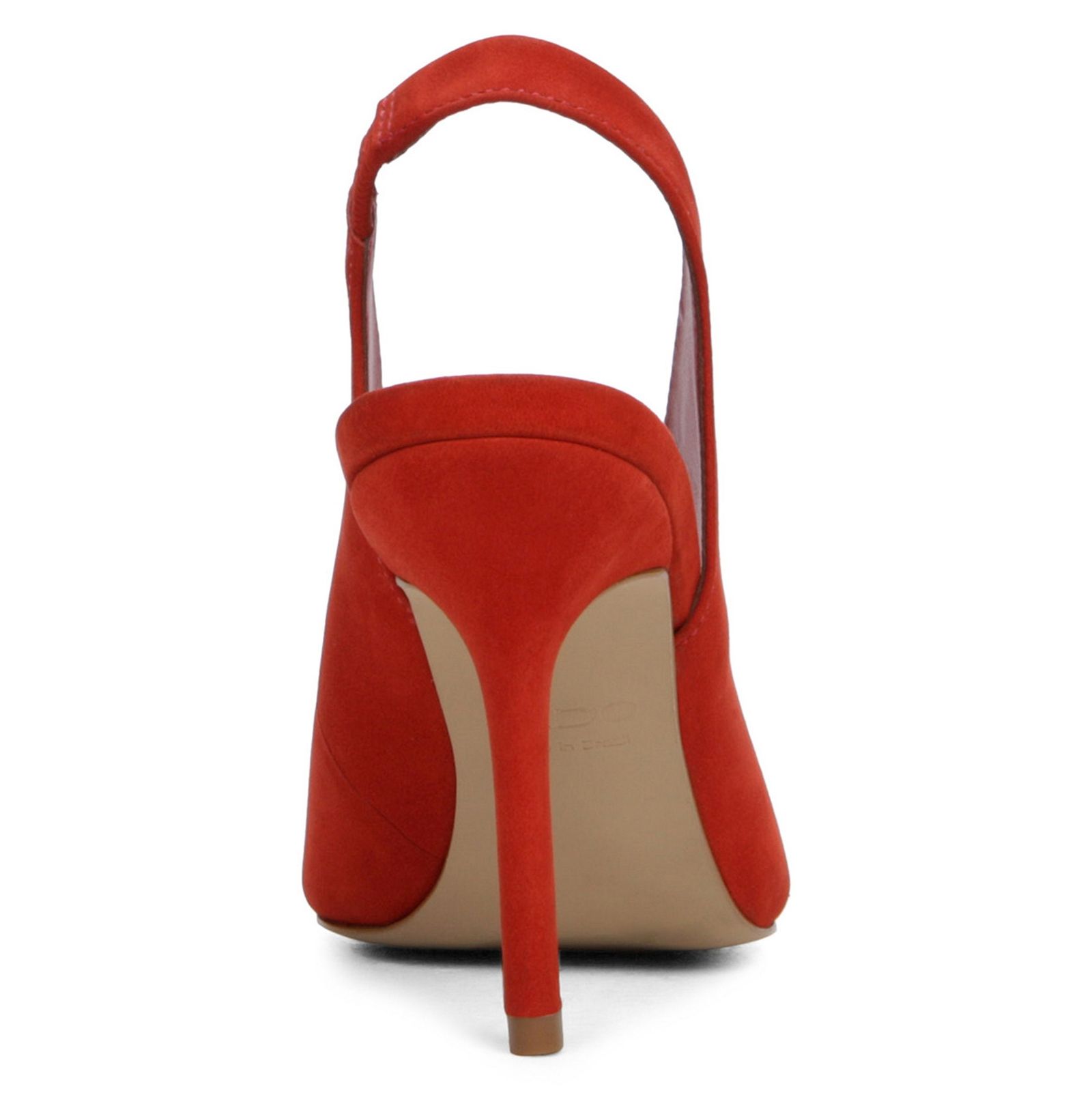 کفش نبوک پاشنه بلند زنانه - آلدو - قرمز - 6