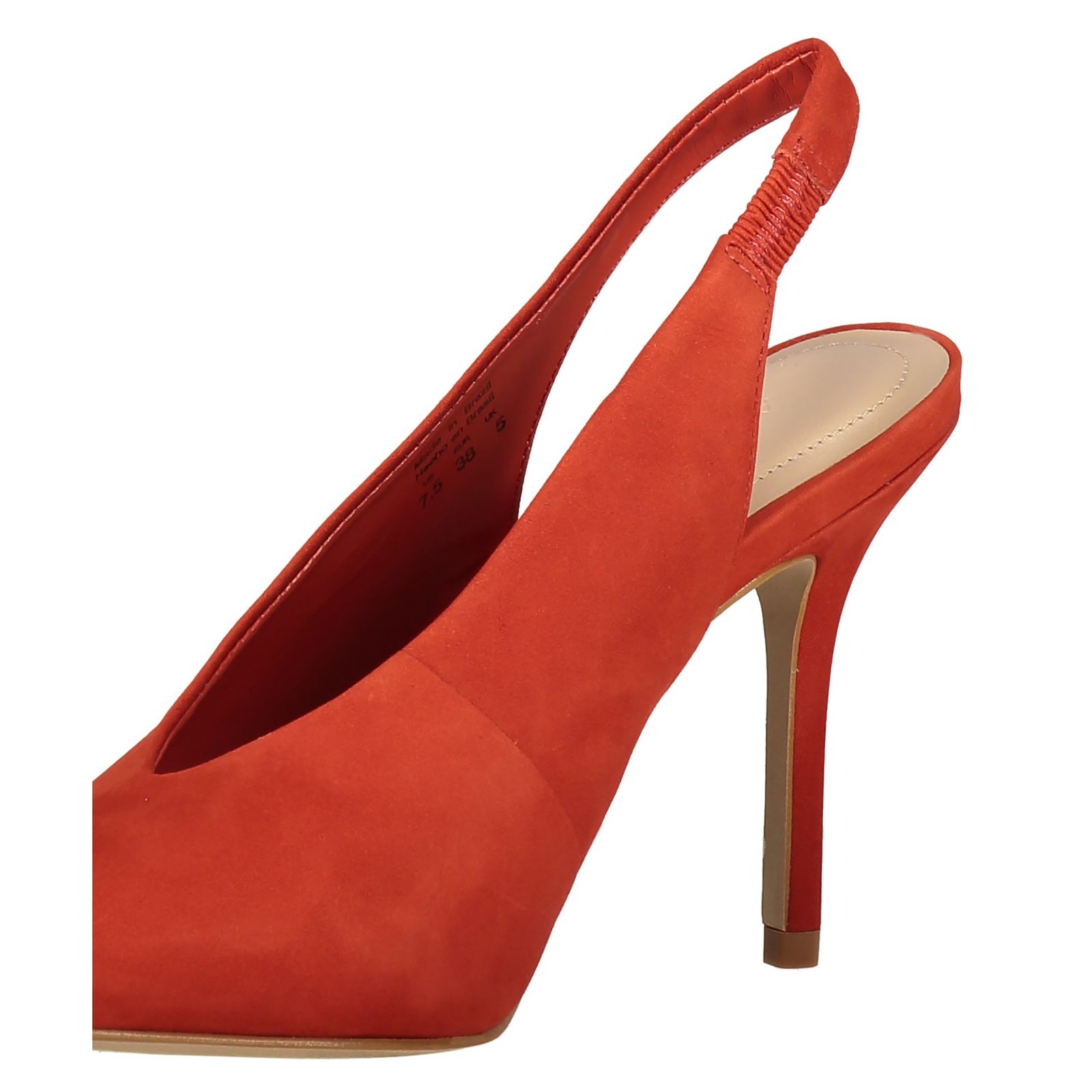 کفش نبوک پاشنه بلند زنانه - آلدو - قرمز - 8