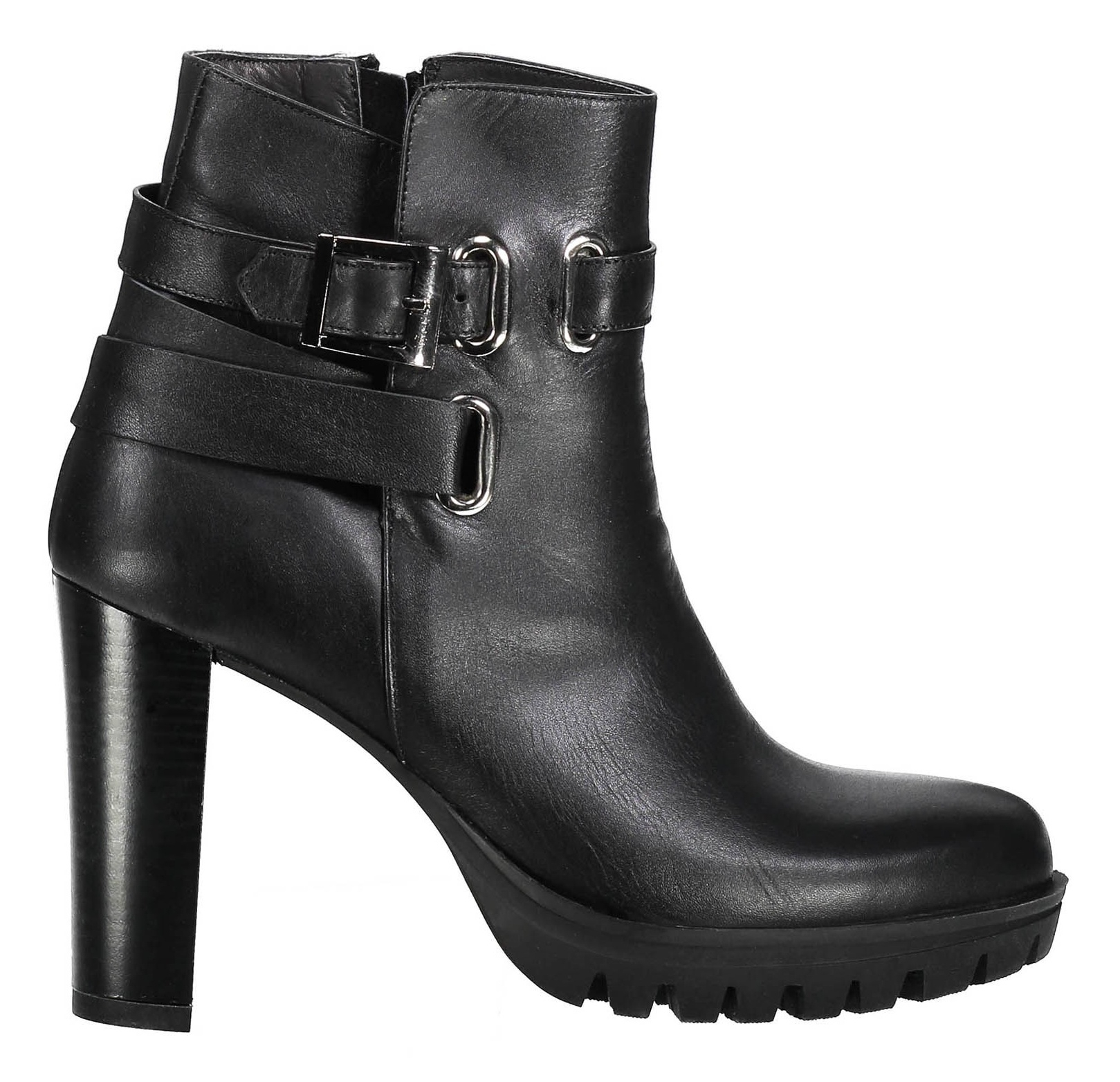 نیم بوت چرم زنانه - پانیسا