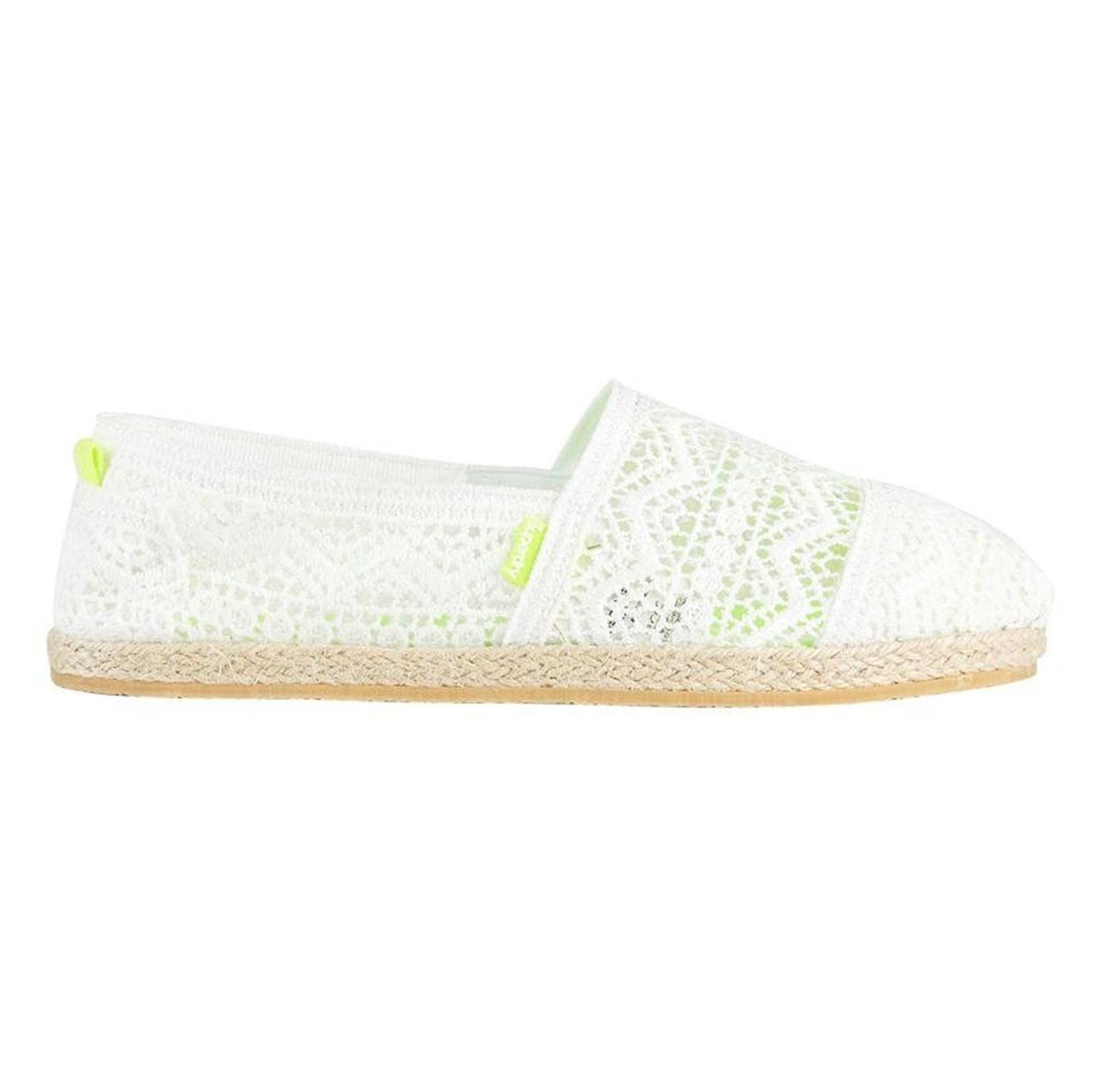 کفش تخت پارچه ای زنانه JETSTREAM LACE ESPADRILLE - سوپردرای