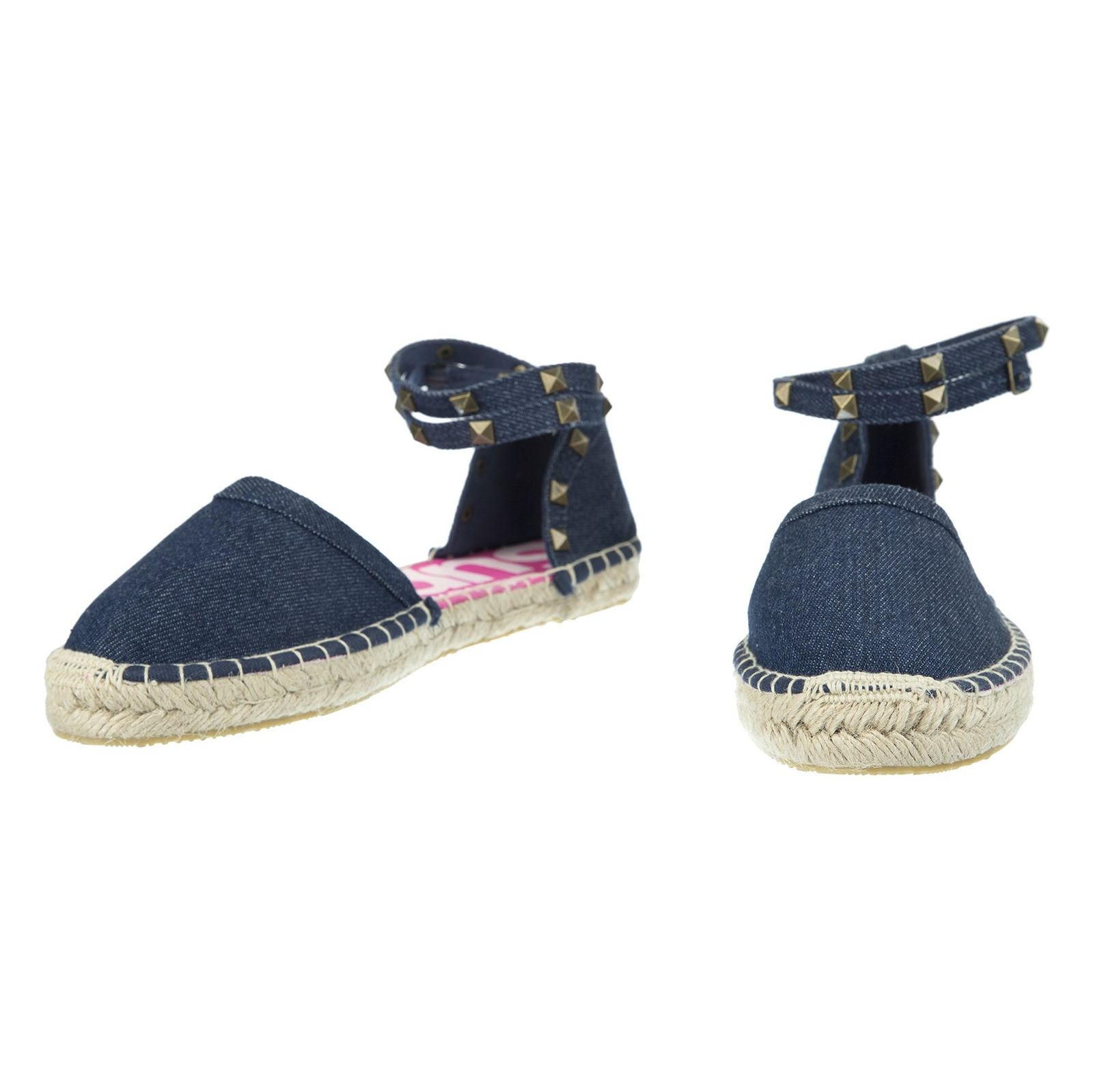 کفش تخت جین زنانه Paloma Studded Espadrille - سوپردرای - آبي - 5