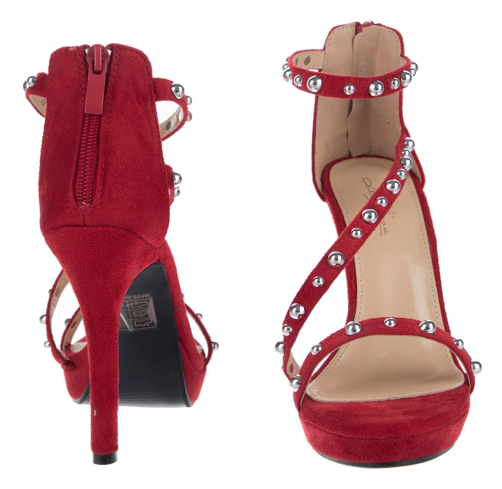 کفش پاشنه بلند زنانه - ملیسا - قرمز - 6
