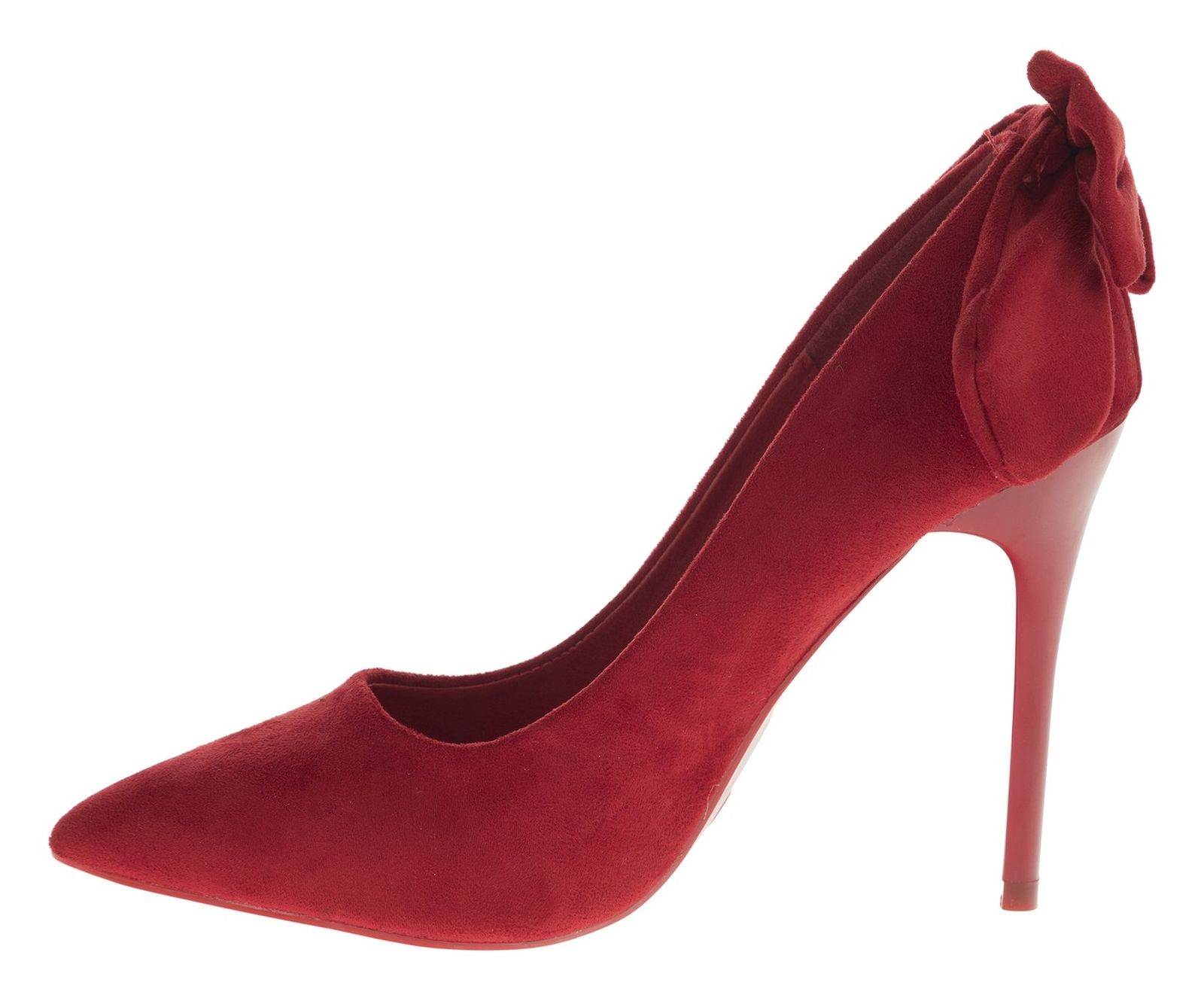 کفش پاشنه بلند زنانه - مالین - قرمز - 4