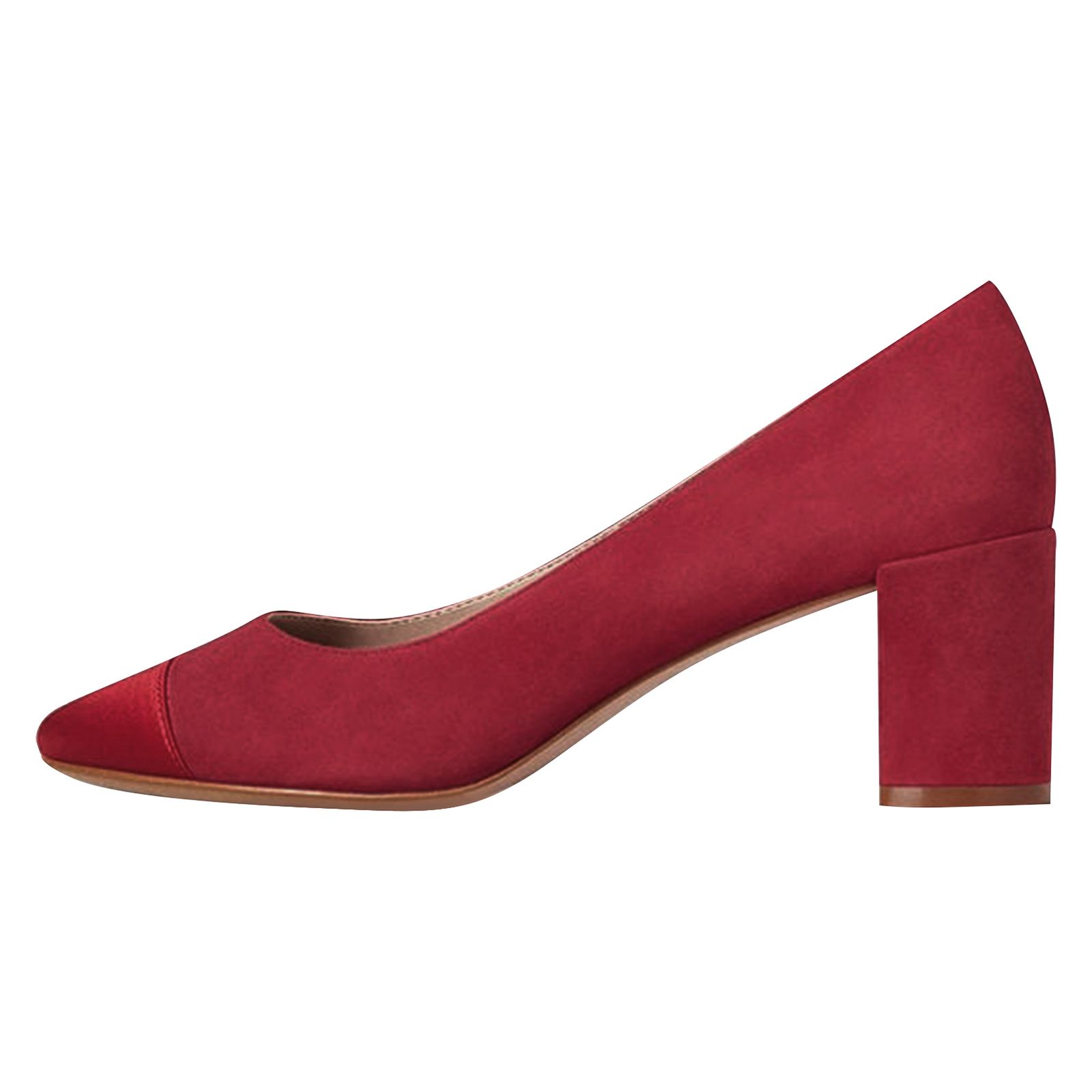 کفش پاشنه بلند جیر زنانه - ویولتا بای مانگو - قرمز - 1