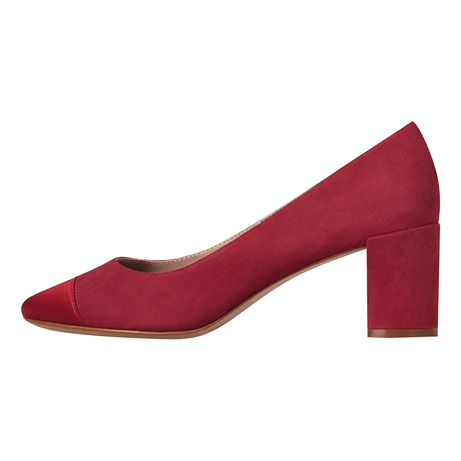 کفش پاشنه بلند جیر زنانه - ویولتا بای مانگو - قرمز - 2
