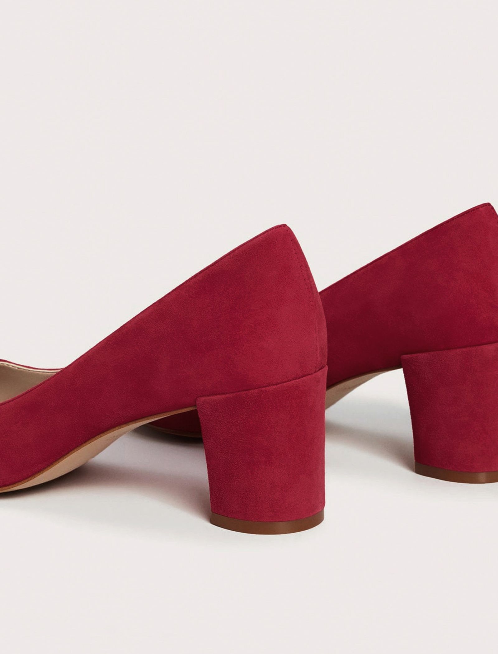 کفش پاشنه بلند جیر زنانه - ویولتا بای مانگو - قرمز - 6