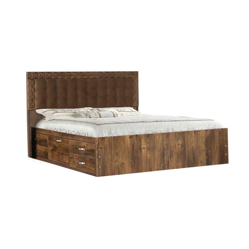 تخت خواب دو نفره کد 2208 سایز 160x200 سانتی متر