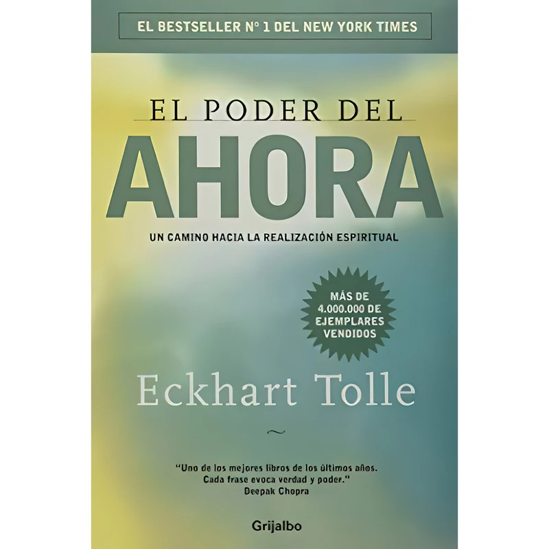 کتاب el poder del ahora اثر Eckhart Tolle انتشارات PENGUIN RANDOM HOUSE