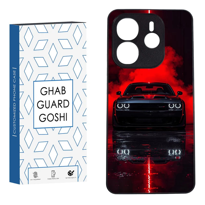 کاور قاب گارد گوشی طرح دوج چلنجر کد FB-1071 مناسب برای گوشی موبایل شیائومی redmi note 14 4g 