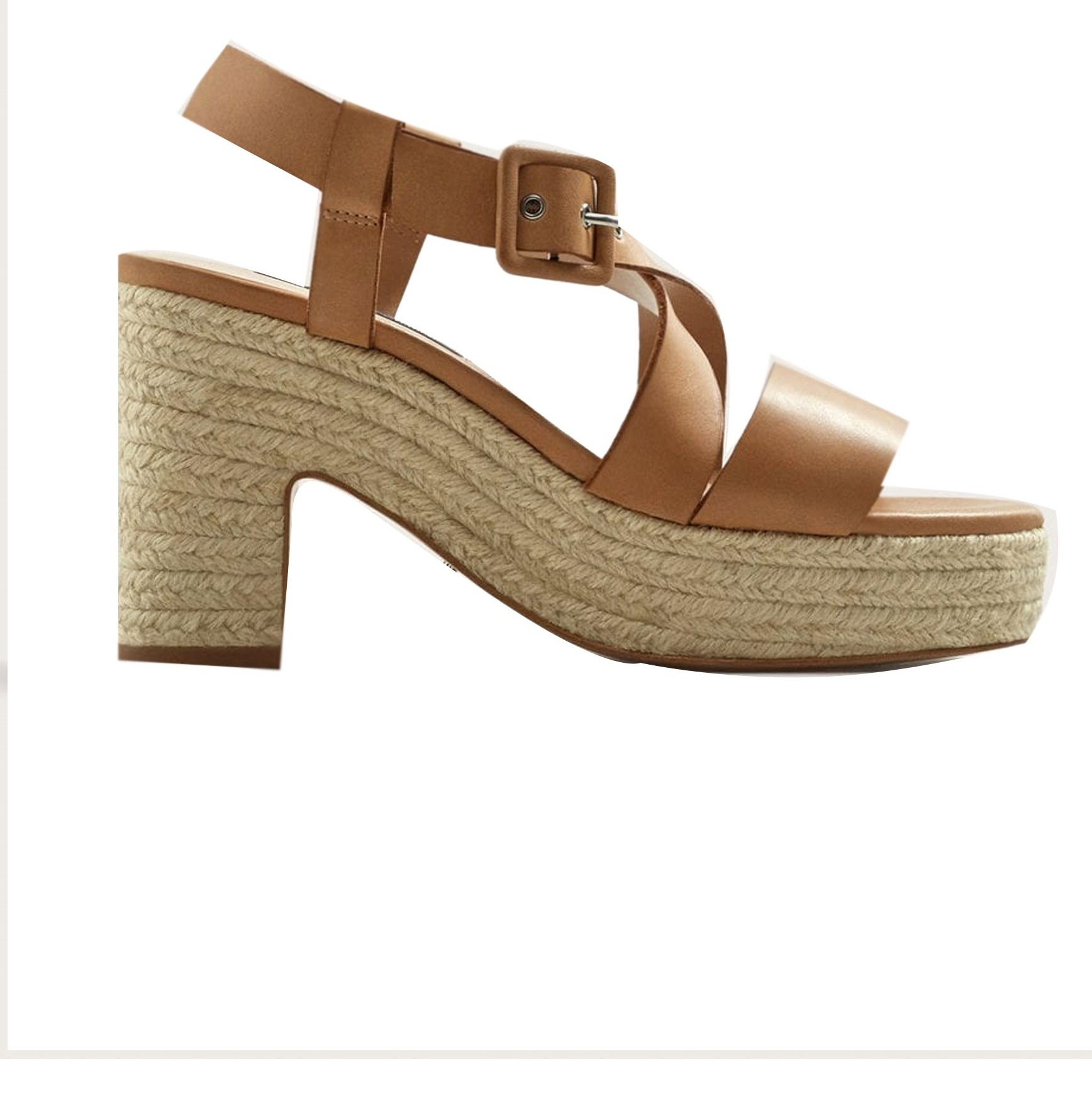 صندل چرم پاشنه بلند زنانه - ویولتا بای مانگو