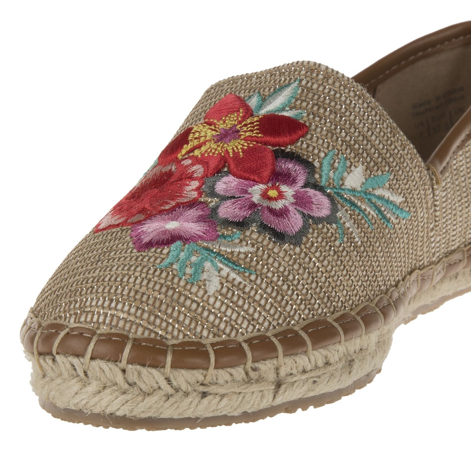 کفش تخت پارچه ای زنانه - آلدو - طلايي - 7