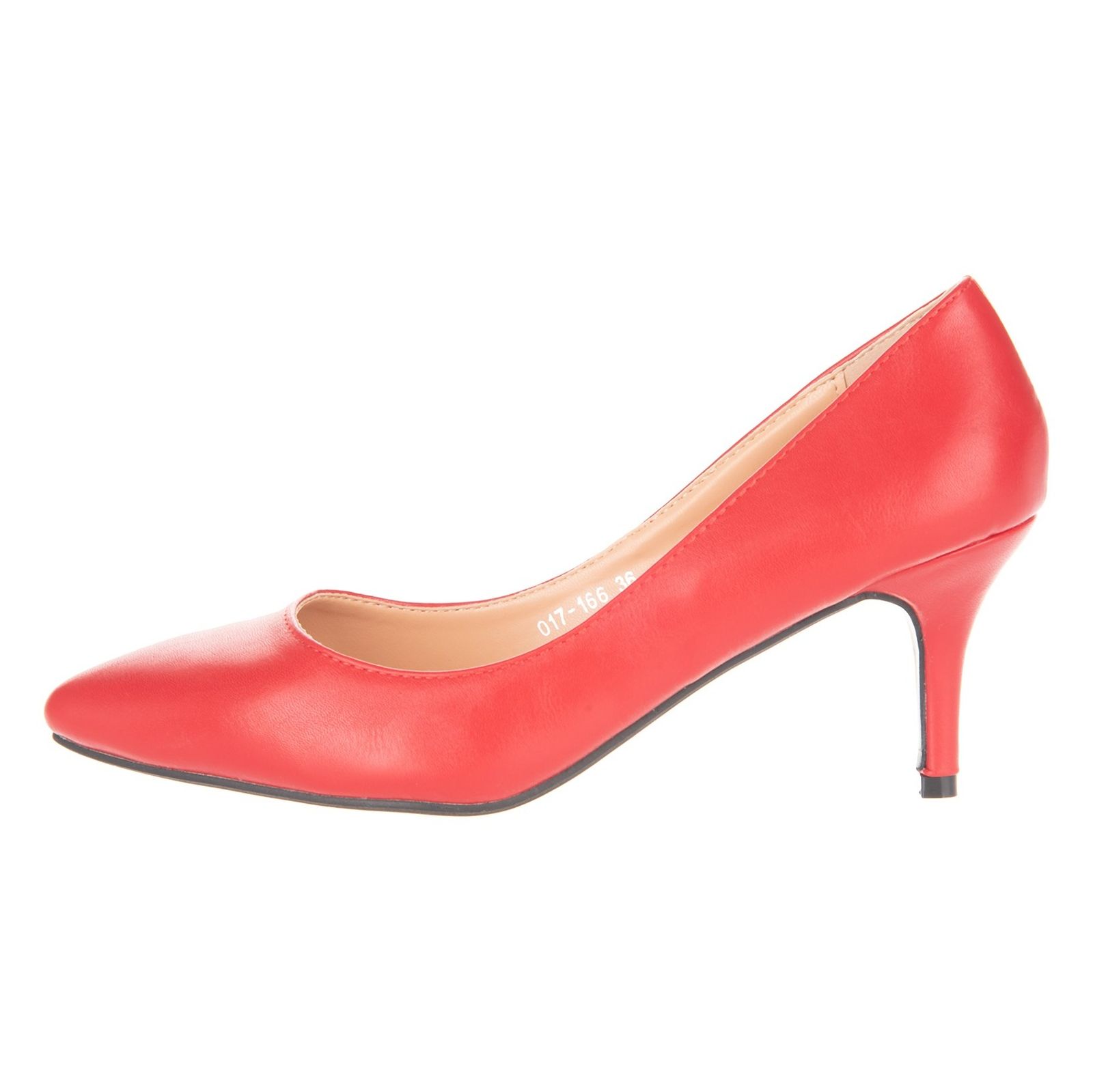 کفش پاشنه بلند زنانه - مادام - قرمز - 3