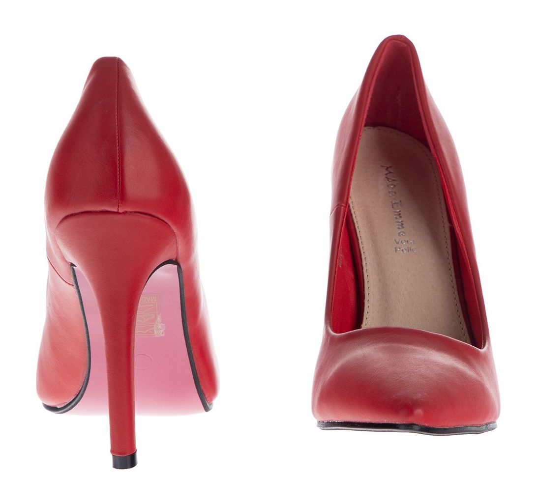 کفش پاشنه بلند زنانه - مادام - قرمز - 6