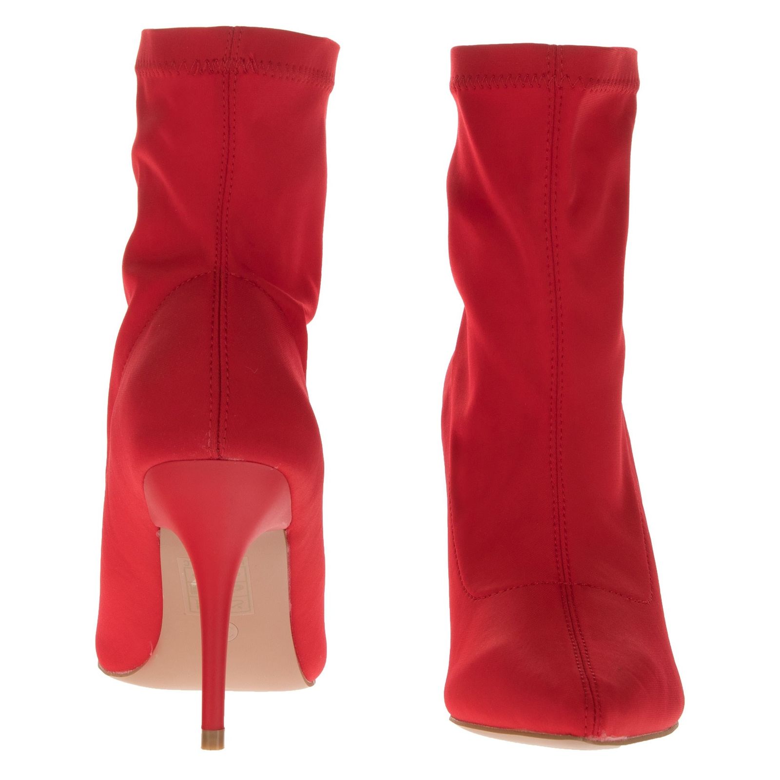 کفش پاشنه بلند زنانه - مالین - قرمز - 5