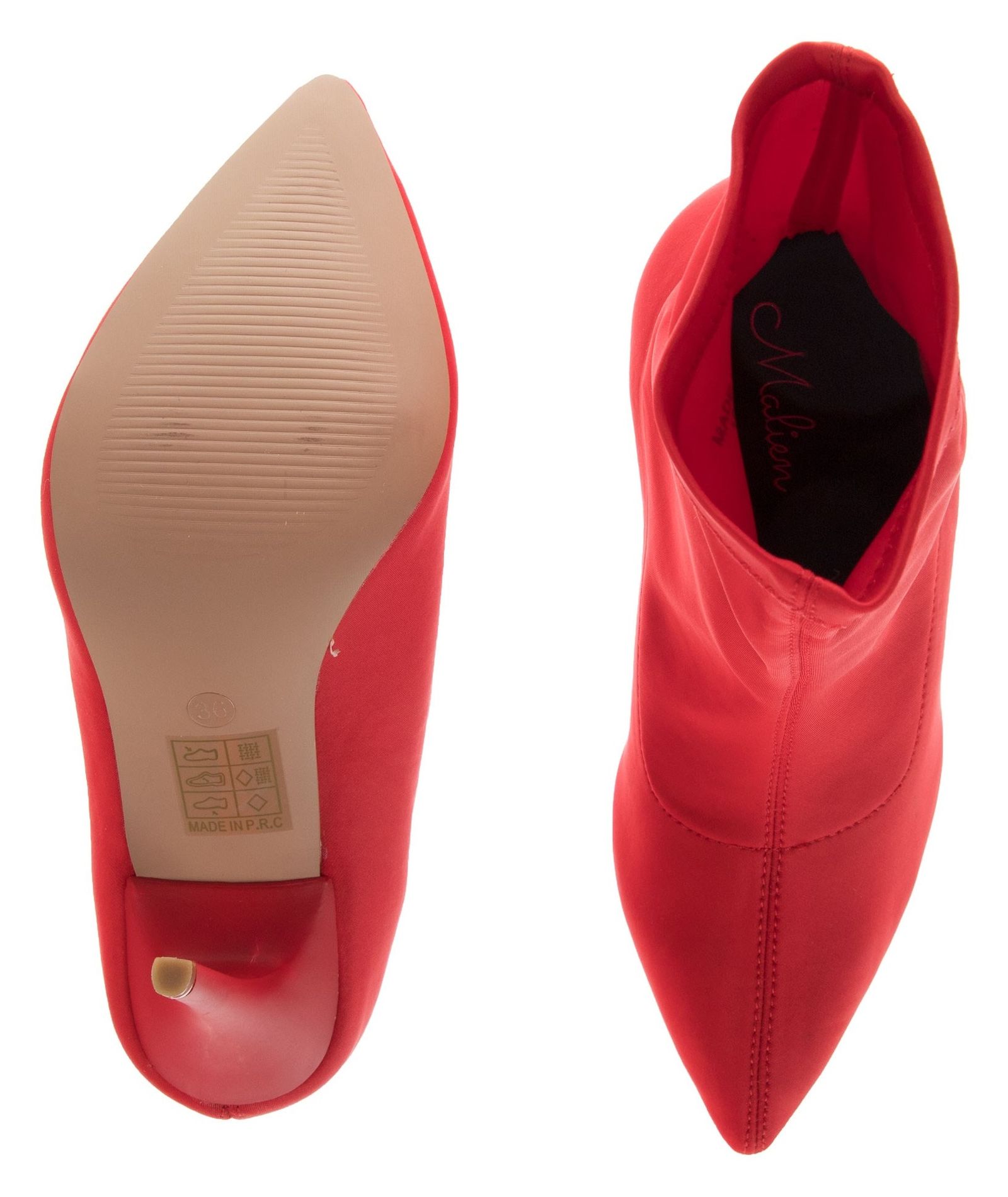 کفش پاشنه بلند زنانه - مالین - قرمز - 6