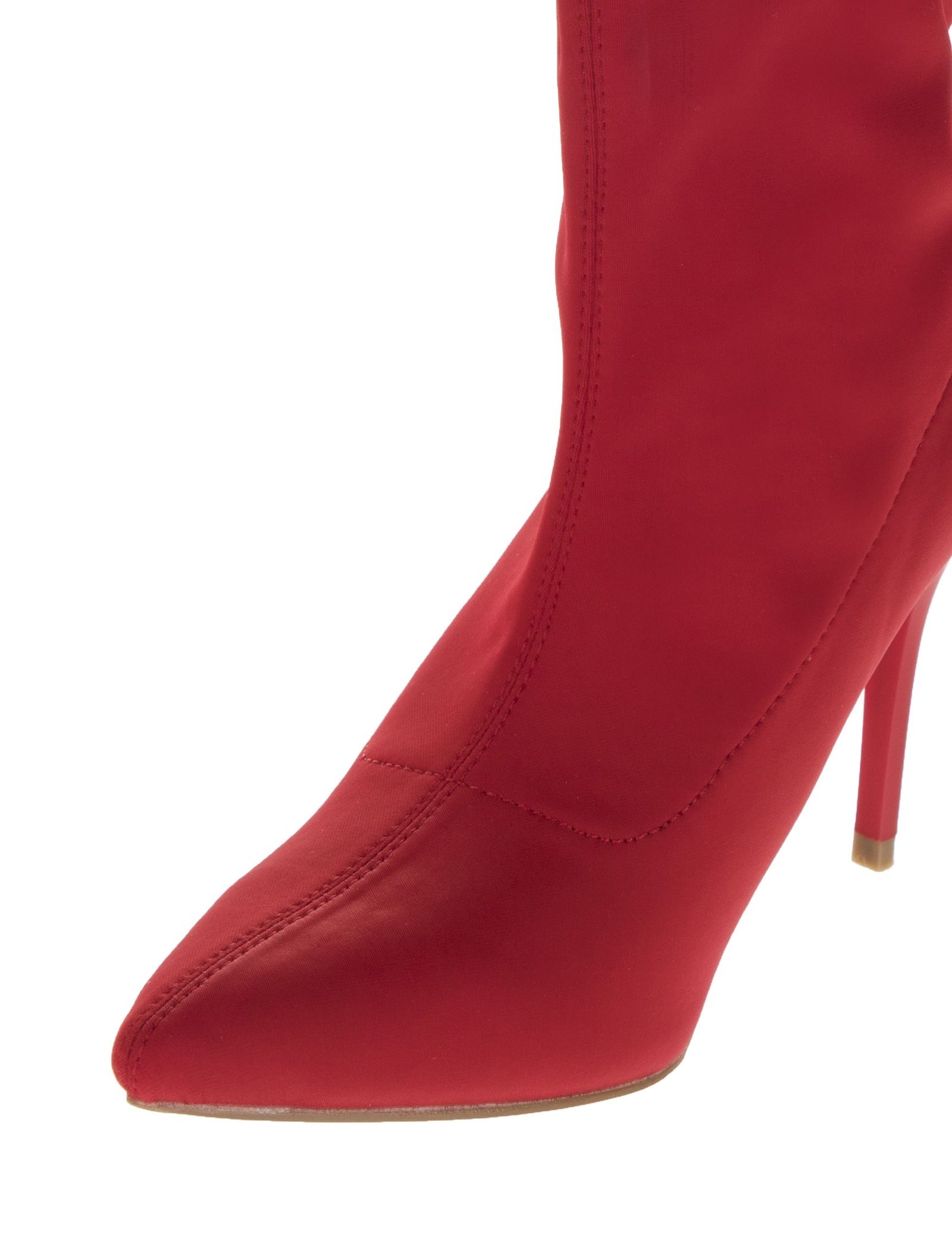 کفش پاشنه بلند زنانه - مالین - قرمز - 7