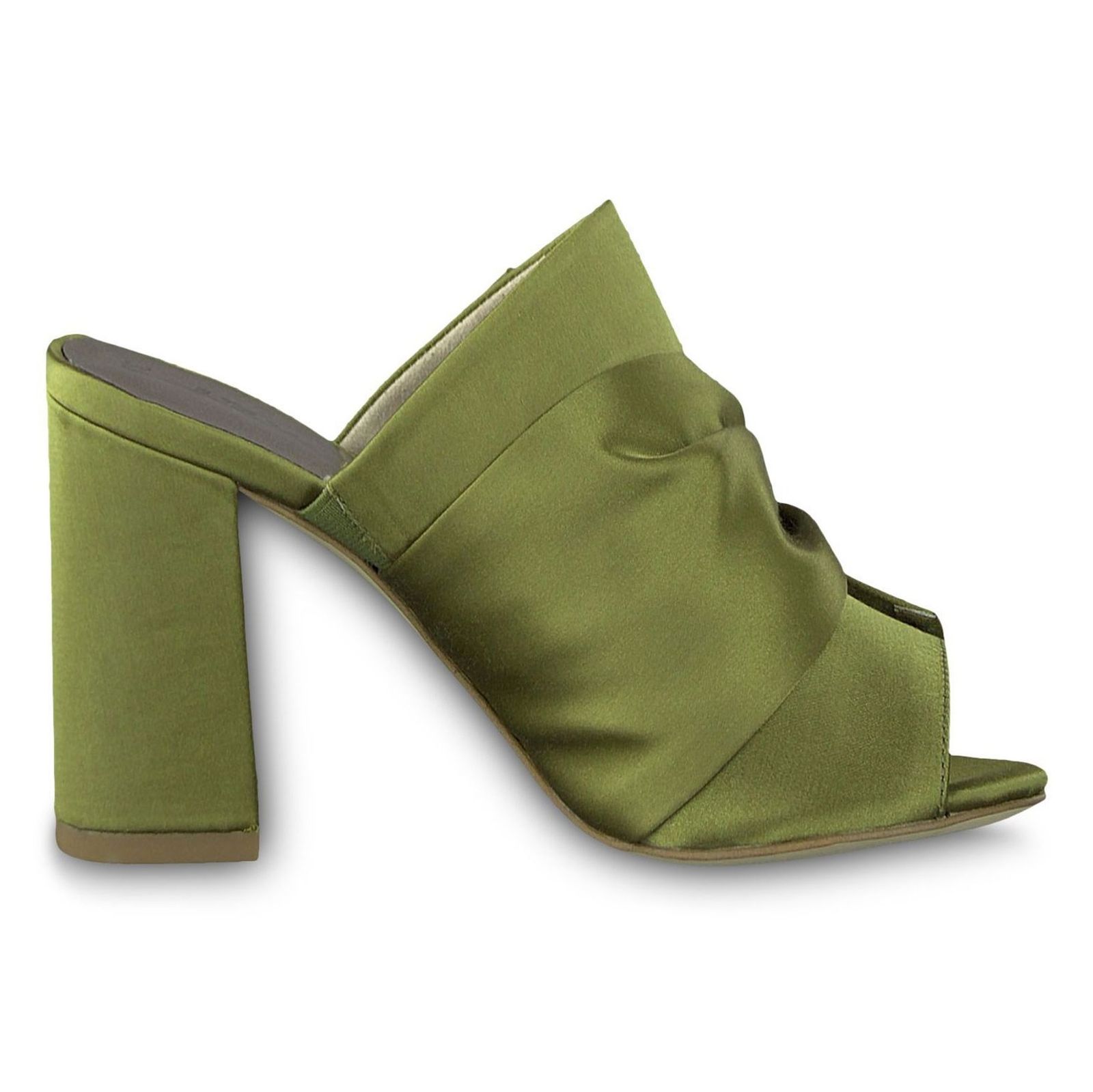 کفش پاشنه بلند پارچه ای زنانه Heiti - تاماریس - سبز - 1