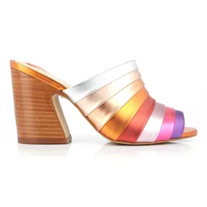 صندل پاشنه بلند زنانه DANYNA - ملو یلو