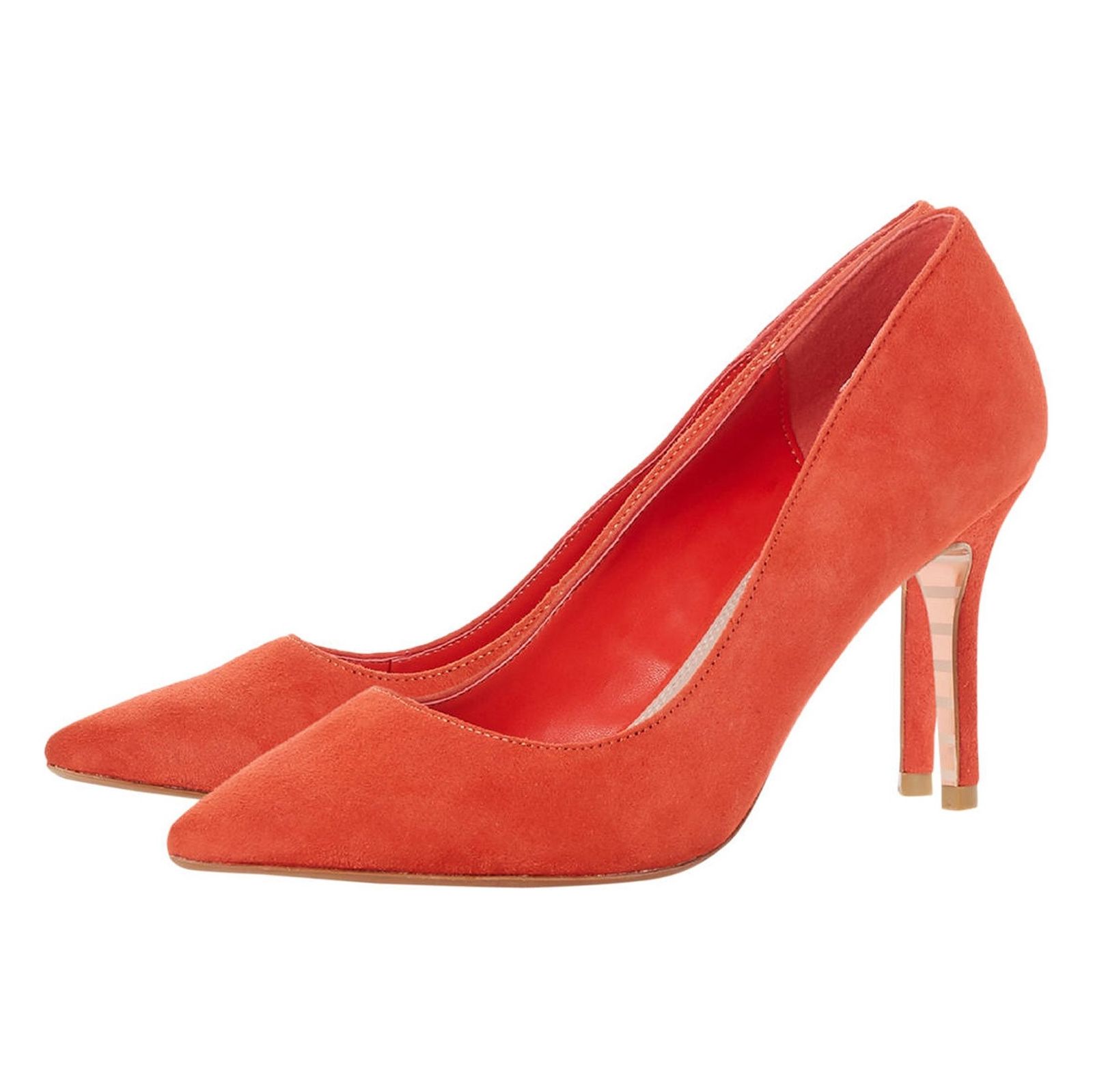 کفش پاشنه بلند جیر زنانه Aurrora DI - دون لندن - نارنجي - 5