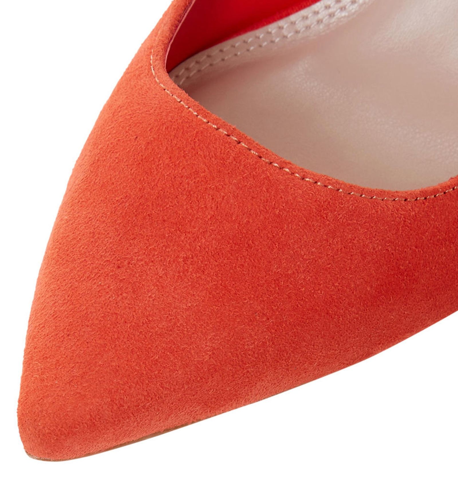 کفش پاشنه بلند جیر زنانه Aurrora DI - دون لندن - نارنجي - 6