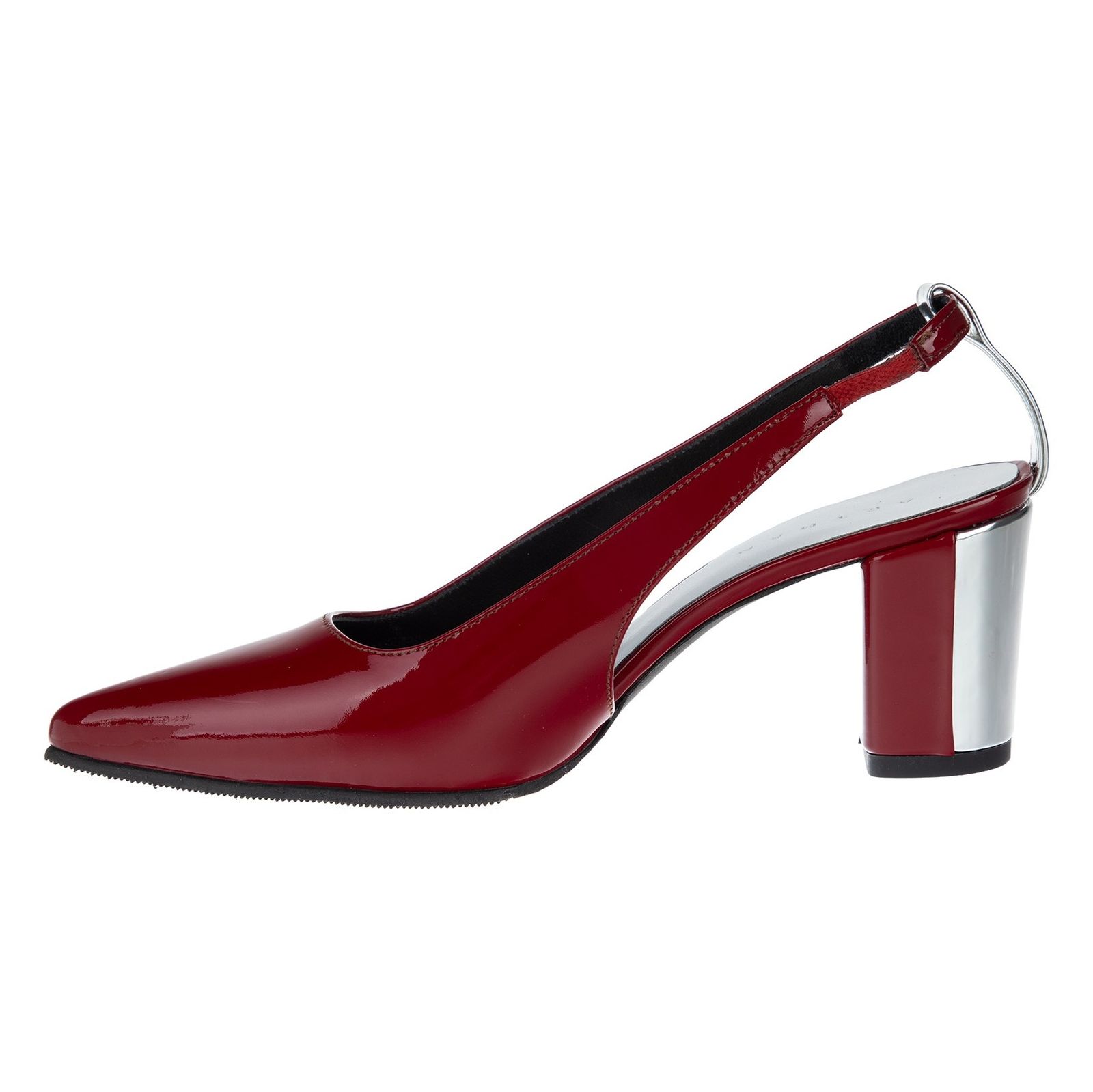کفش پاشنه بلند چرم زنانه Lamia-2 - آرتمن - قرمز - 3