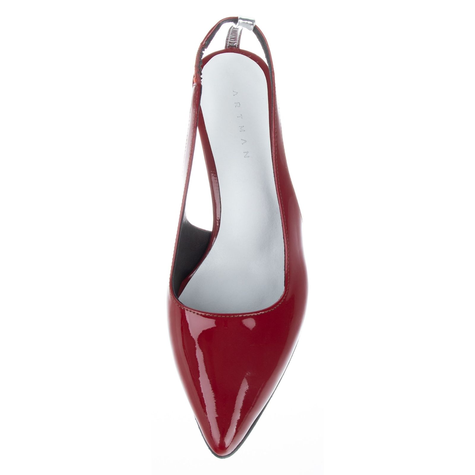 کفش پاشنه بلند چرم زنانه Lamia-2 - آرتمن - قرمز - 7