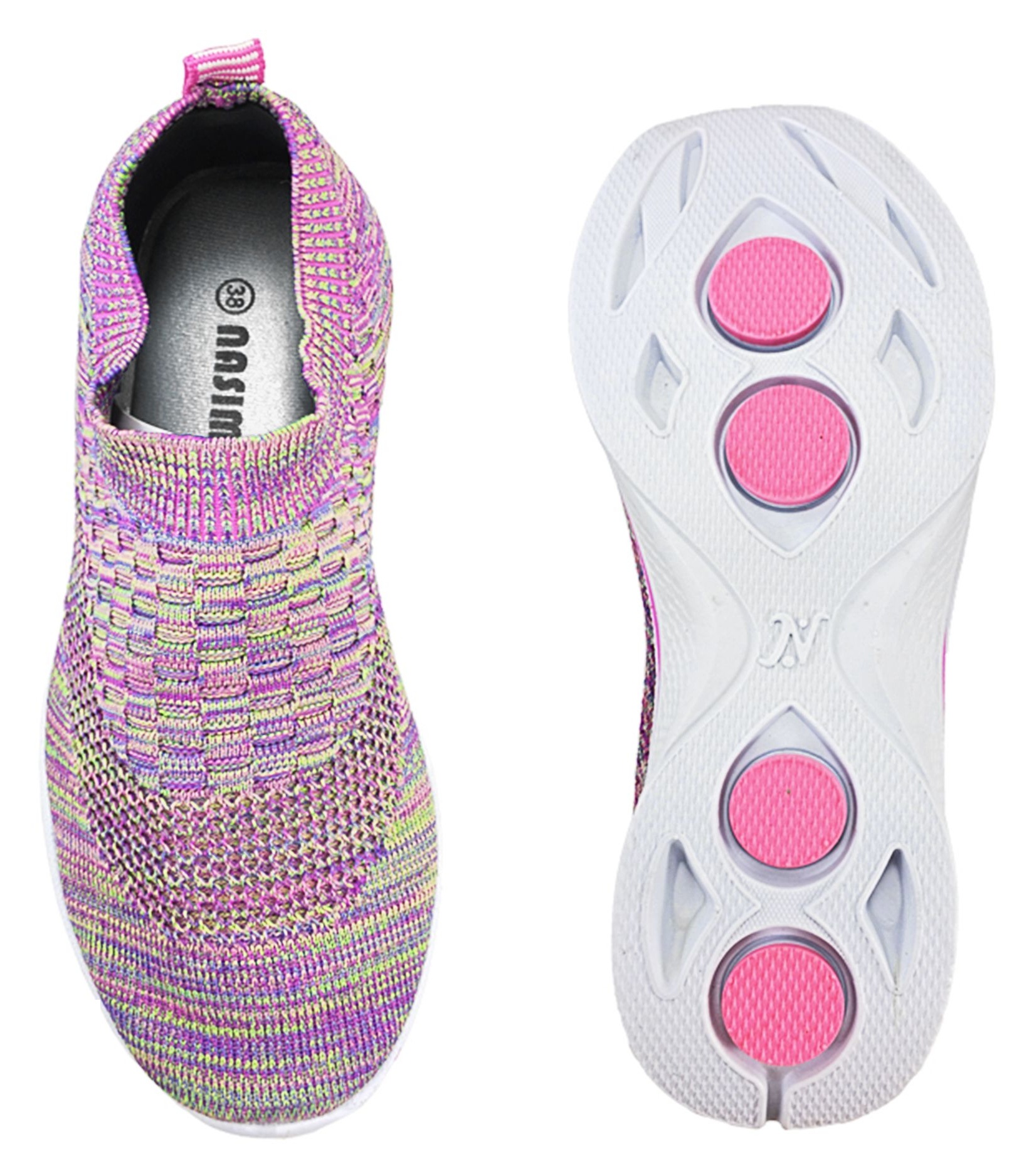 کفش مخصوص پیاده روی زنانه نسیم مدل هفت رنگ کد 979