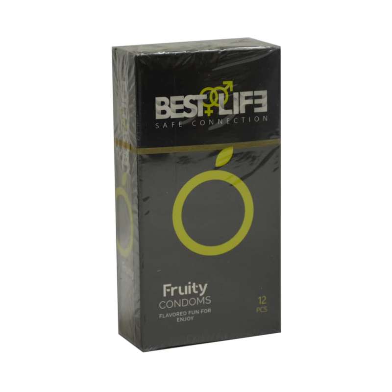 کاندوم بست لایف مدل Fruity کد 001 بسته 12 عددی کاندوم بست لایف مدل Fruity کد 001 بسته 12 عددی