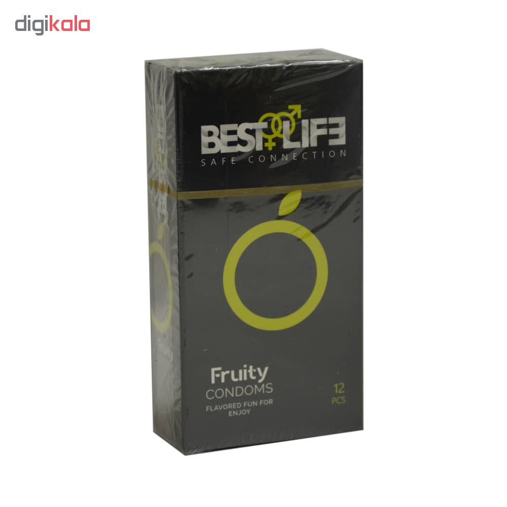 کاندوم بست لایف مدل Fruity کد 001 بسته 12 عددی کاندوم بست لایف مدل Fruity کد 001 بسته 12 عددی