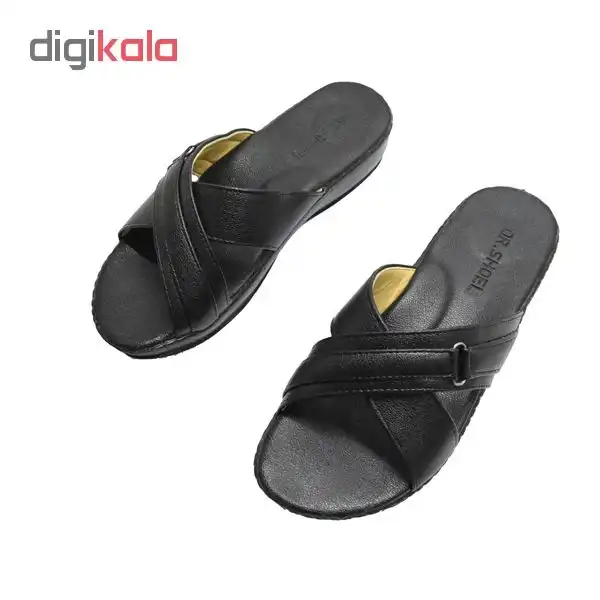 صندل زنانه دکتر شول مدل C1 رنگ مشکی