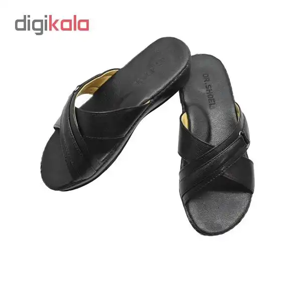 صندل زنانه دکتر شول مدل C1 رنگ مشکی