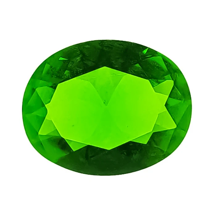 سنگ زینتی زبرجد مدل تراش بیضی 11-8