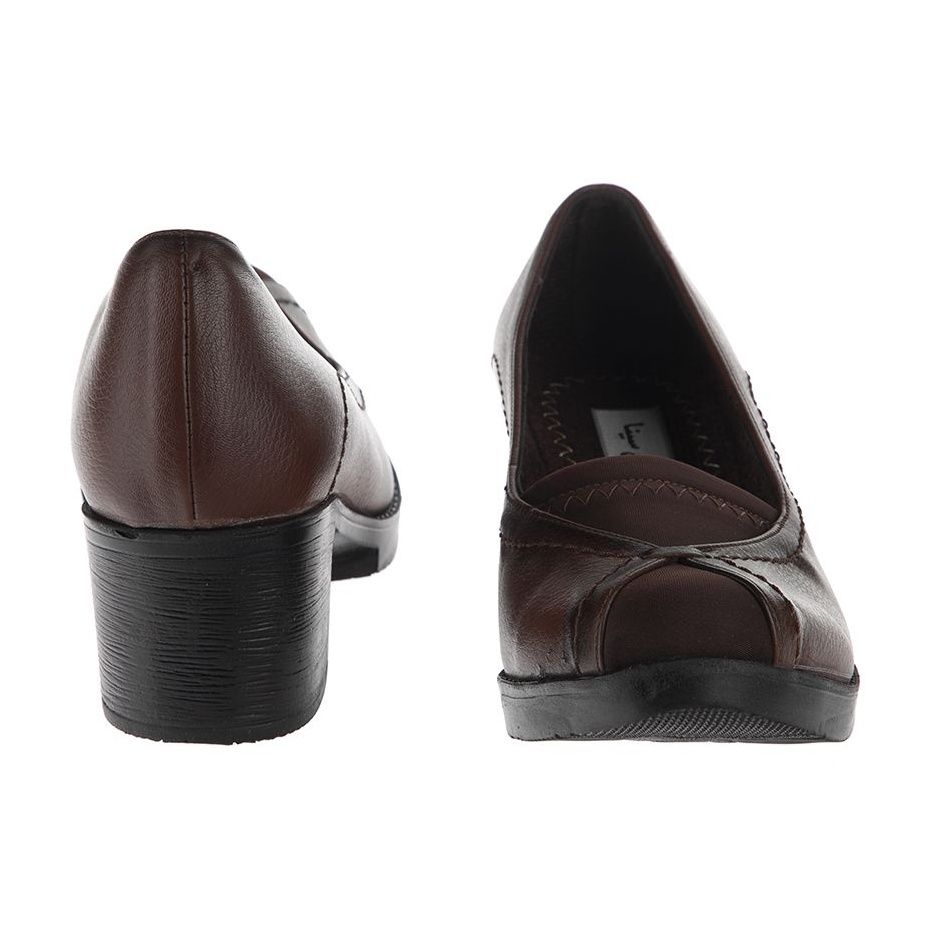 کفش زنانه طبی سینا مدل پریا رنگ عسلی