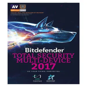 آنتی ویروس بیت دیفندر توتال سکیوریتی 2017 - 5 کاربر - 1 ساله آخرین تخفیف محصول 2017 با 35درصد تخفیف