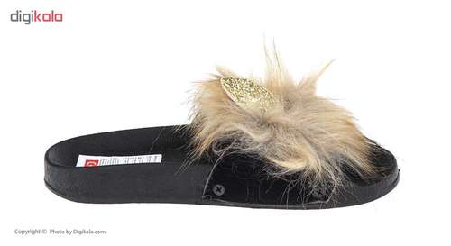 دمپایی زنانه خزدار , مدل خرگوشی DM2020