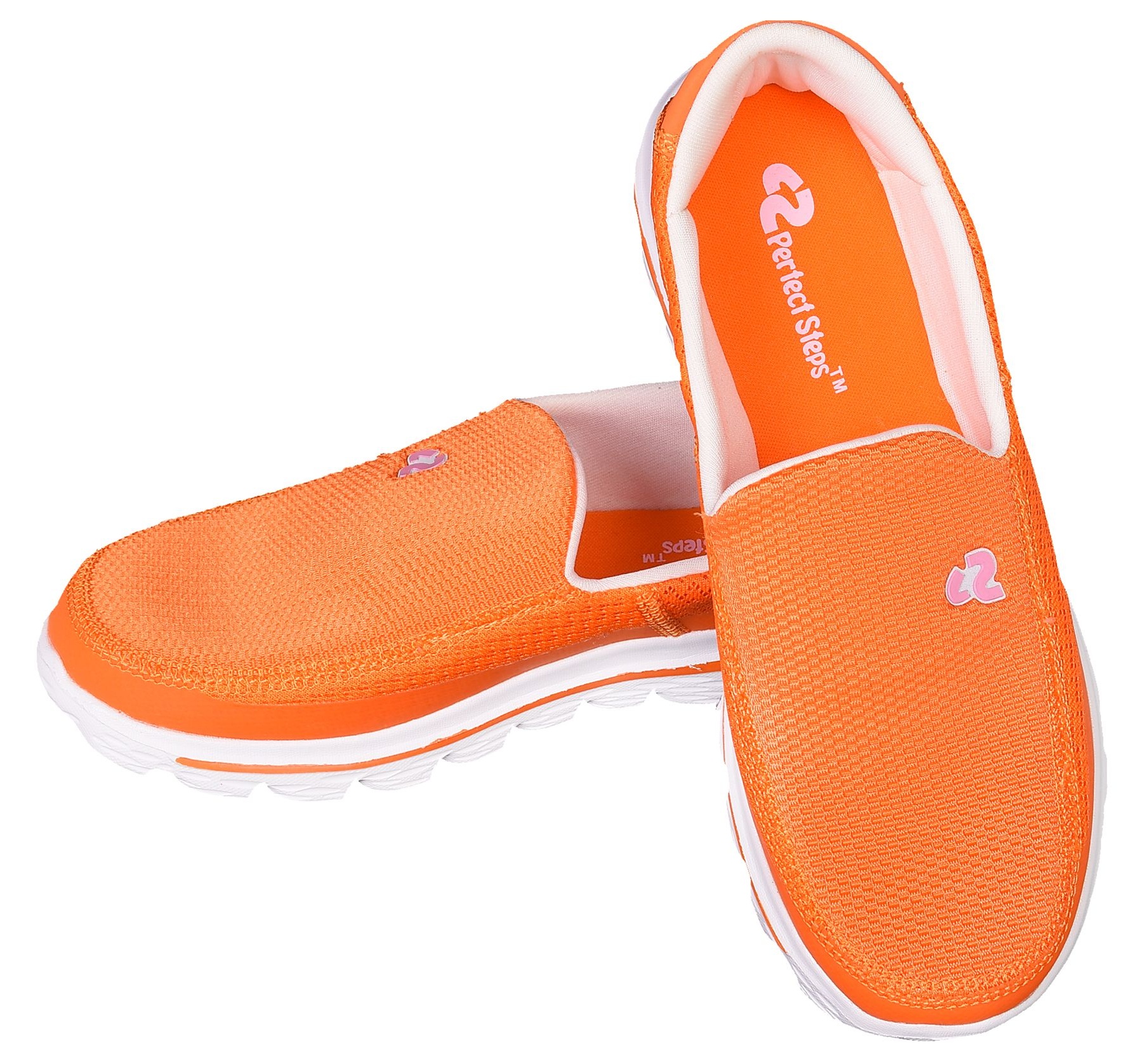 کفش مخصوص پیاده روی زنانه پرفکت استپس مدل اسکای کد 2970 رنگ نارنجی