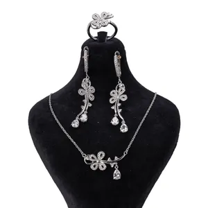 نیم ست نقره زنانه کد 2176