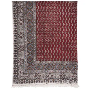 سفره قلمکار ممتاز اثر عطریان طرح 2 سایز 220 × 280 سانتی متر